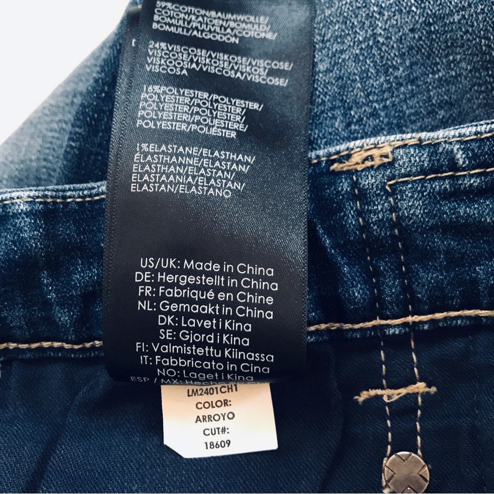 Liverpool The Slim Stretch Pull On Jeans Size 12/31 Love the Feel Feel the Love - Picture 8 of 15
